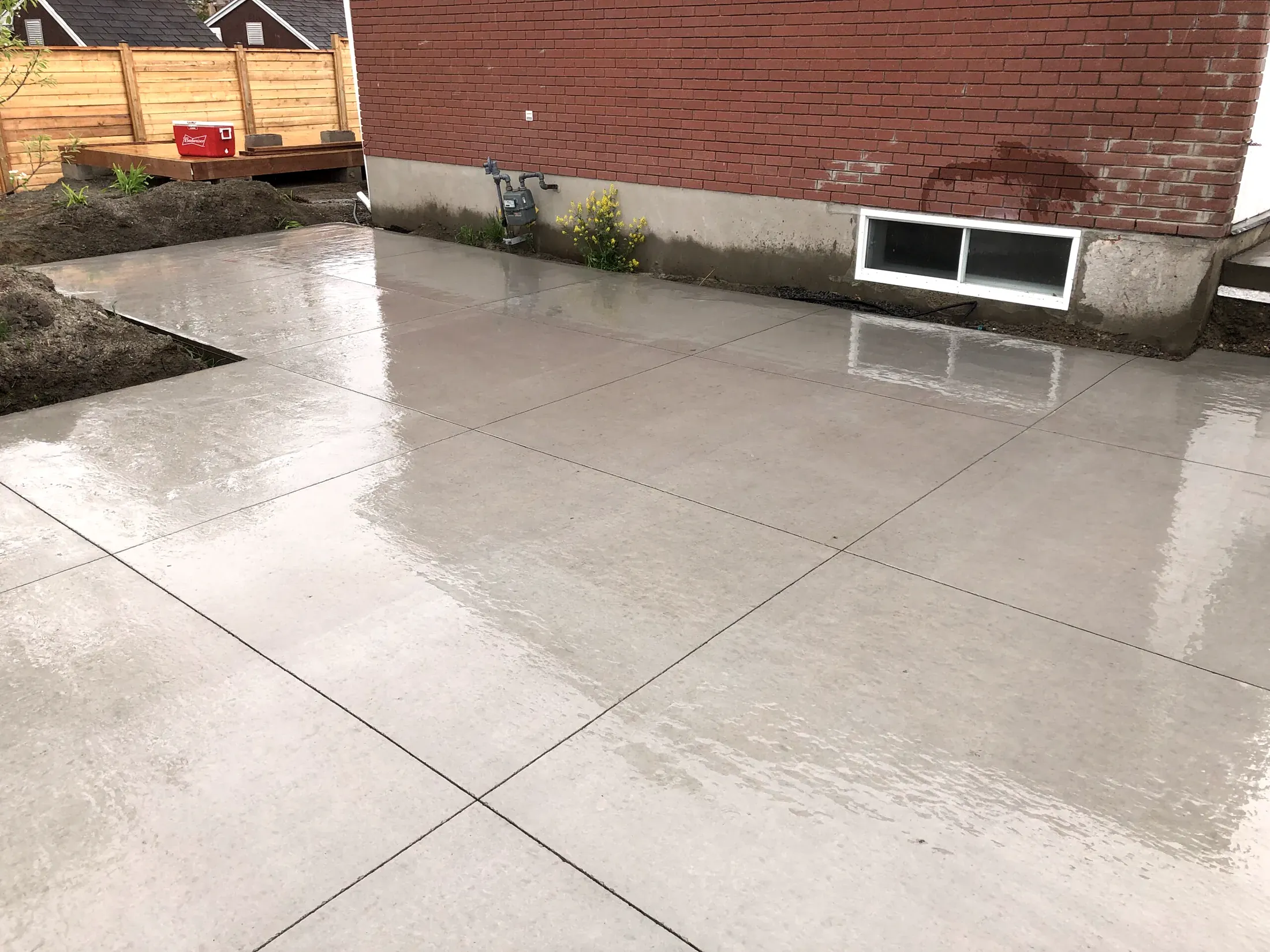 Projet de béton contemporain réalisé par Prestigia en Outaouais.
